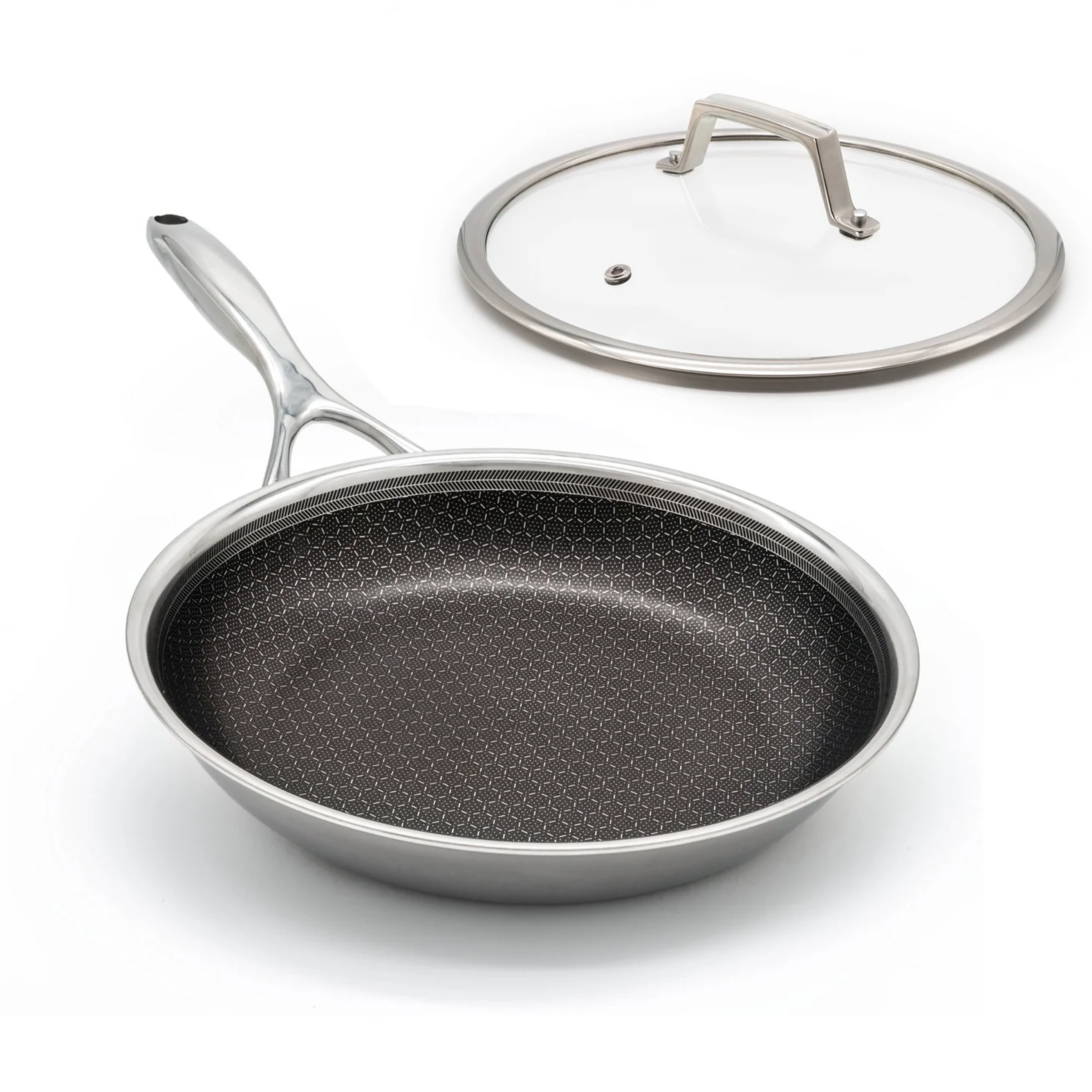 Hybrid frying pan Ø 24 cm with lid