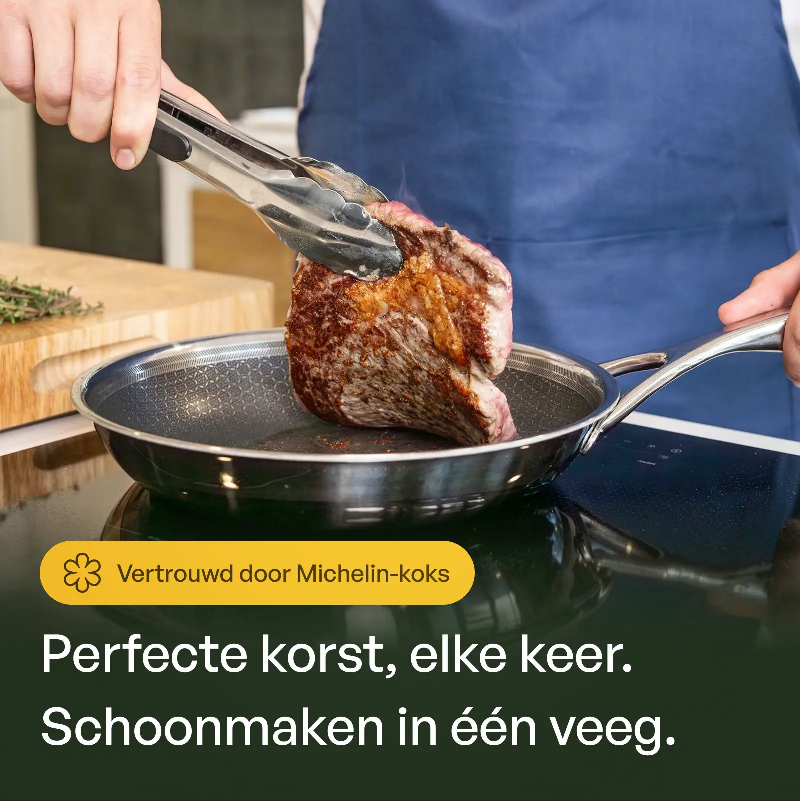 Hybrid frying pan Ø 20 cm with lid