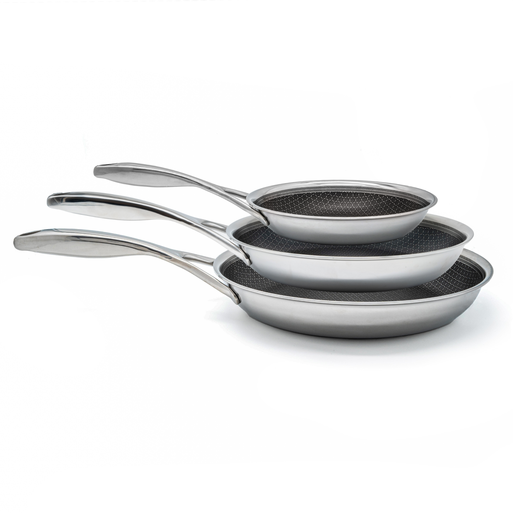 Hybrid frying pan set Ø 20, 24 & 28 3-piece