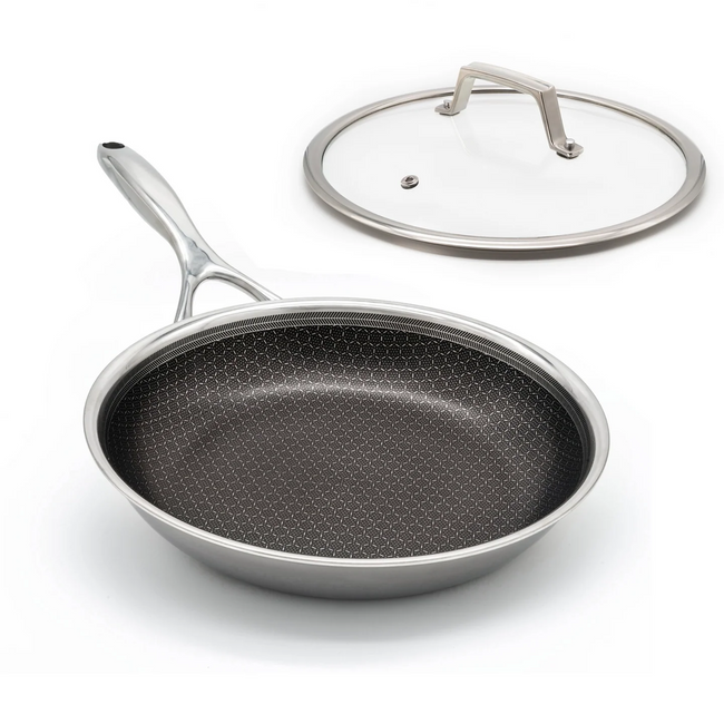 Hybrid frying pan Ø 24 cm with lid