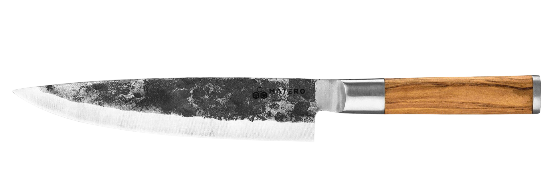 Koksmes staal / olijfhout