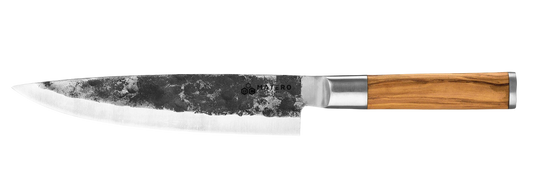 Koksmes staal / olijfhout