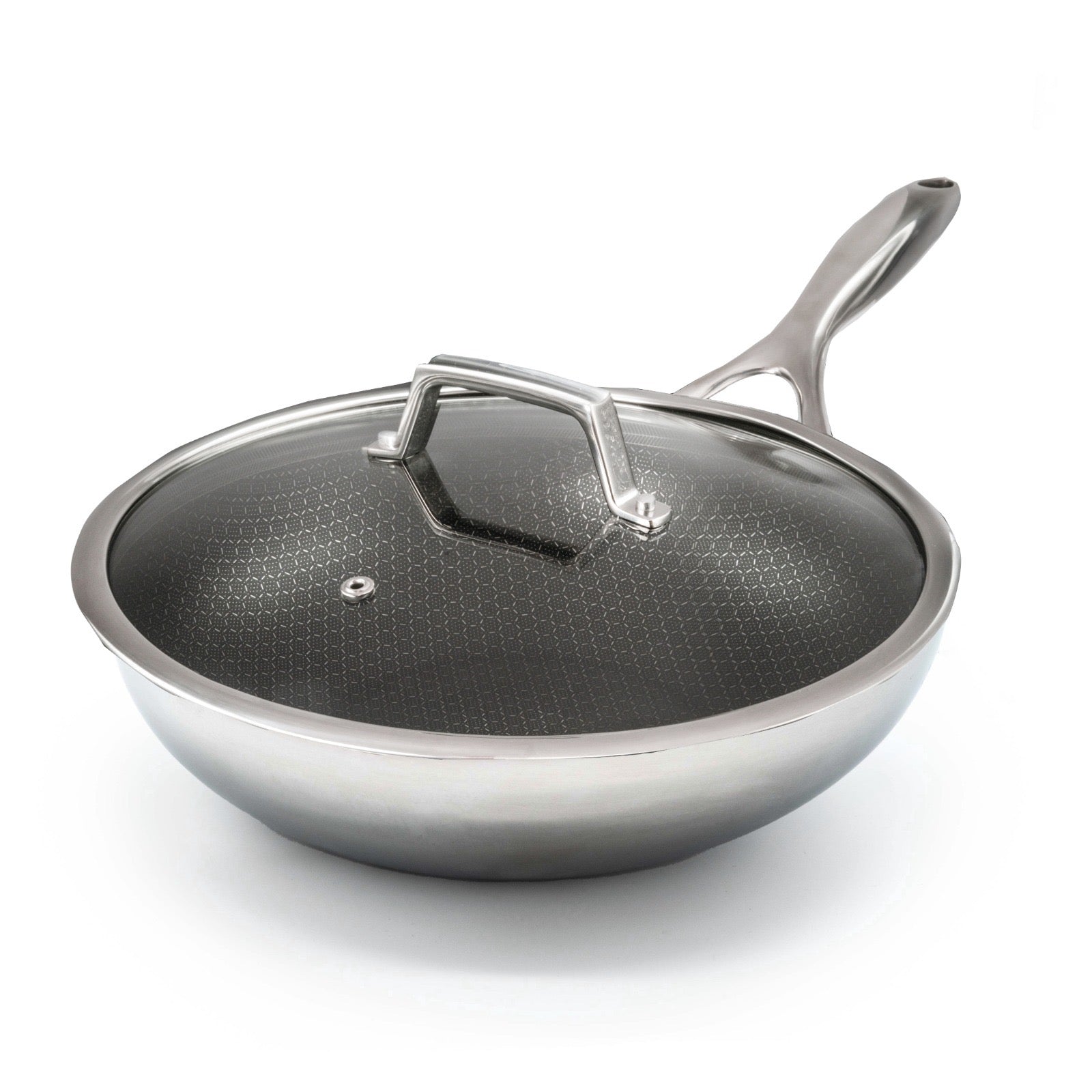 Hybrid wok Ø 28 cm with lid