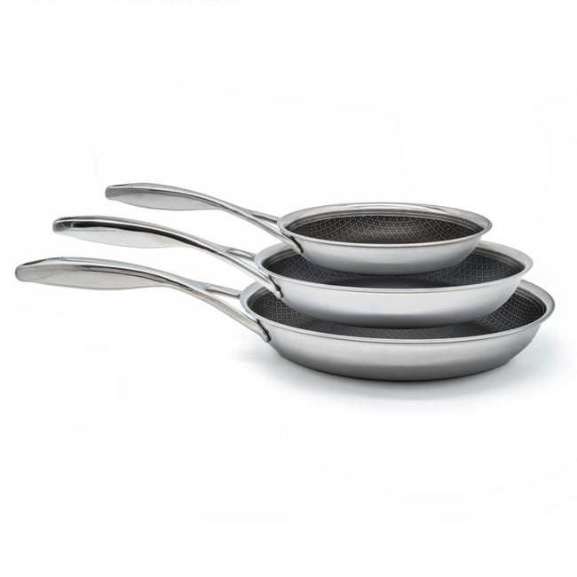 Hybrid frying pan set Ø 20, 24 & 28 3-piece